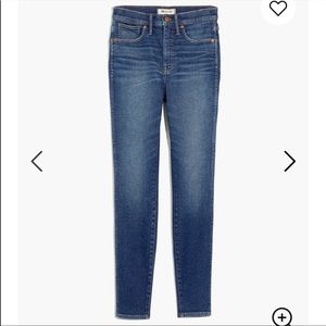 Madewell 10” High Rise Skinny Jeans